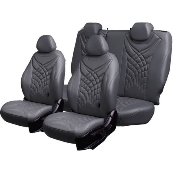 Чехлы Премиум Экокожа Байрон Президент|Жук на Geely Coolray (2020+)