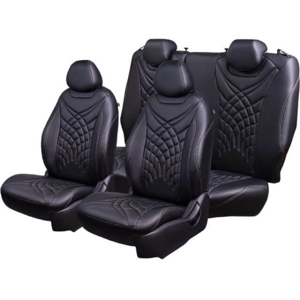 Чехлы Премиум Экокожа Байрон Президент|Жук на Geely Coolray (2020+)