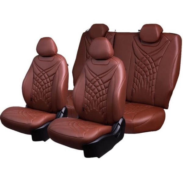 Чехлы Премиум Экокожа Байрон Президент|Жук на Geely Coolray (2020+)