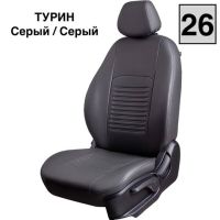 Чехлы Экокожа Турин Классик на Peugeot 408 2012-2021 г.в.