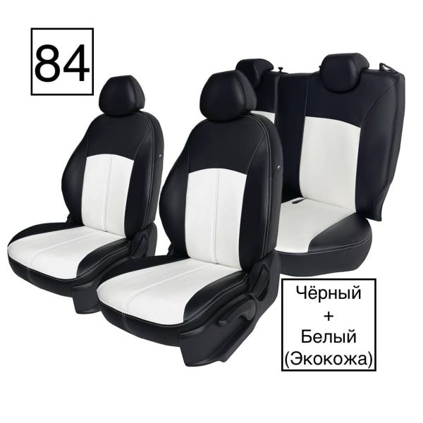 Чехлы Экокожа на Sollers Atlant (2022+) 3 места